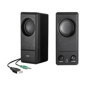 USB�d��PC�X�s�[�J�[ MM-SPL18UBK 1��