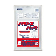 オルディ バランスパックゴミ袋 45L 0.015mm 半透明 BP4550 50枚×20冊