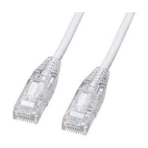 �J�e�S��6LAN�P�[�u���i�X�����A���炩�A�c���܂�h�~�R�l�N�^�j �z���C�g KB-SL6YS-02W 1�{