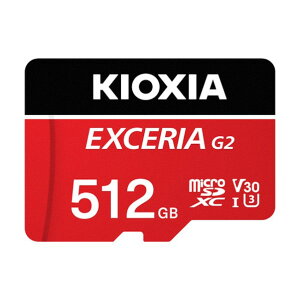 KIOXIA microSD EXCERIA�V���[�Y ���b�h KMU-B512GR 1521554KMU-B512GR 1�_