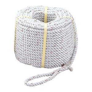 マーベル プロメイトナイロンロープ三ッ打ち 電動ウィンチ用 ワイヤーロープ R-1220N 1個