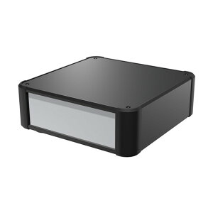 �A���~�T�b�V�P�[�X AU�V���[�Y 149×300×430mm �J�o�[�E���E�R�[�i�[�F�u���b�N/�p�l���F�V���o�[ AU149-43-30RH-BS 1��