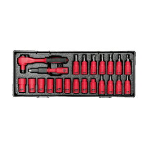 JTC Auto Tools 22PCS �≏�\�P�b�g�Z�b�g 6.3mm JTCK9221 1�Z�b�g