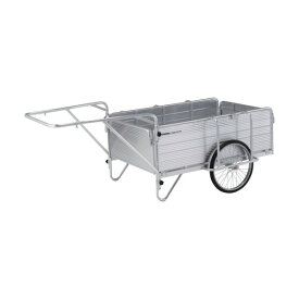 ※法人専用品※アルインコ アルミ製折りたたみ式リヤカー HK150E 1台