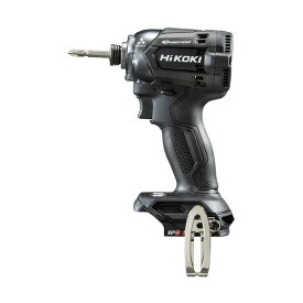HiKOKI(ハイコーキ) WH18DC (NNB) 18V 充電式 インパクトドライバー 電池、充電器、ケース、ビット別売り ストロングブラック 1台