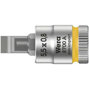 Wera Werkzeuge GmbH �����p1/4SQ �}�C�i�X�r�b�g�\�P�b�g ��[�T�C�Y0.8×5.5mm 003320 1��
