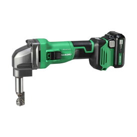 HiKOKI(ハイコーキ) 【バッテリー+1】10.8V 充電式 ニブラ フルセット【2605HK】 軟鋼厚さ1.6mm CN12DA(LS) 1台