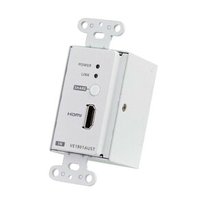 HDMI HDBaseT Class B �g�����X�~�b�^�[ �X�C�b�`�{�b�N�X�Ή��^�C�v VE1801AUST