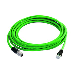 LAN�P�[�u�� L80105A0000�iSTX S/FTP patch cord M12-X�im�j/RJ45 Cat�D6A 10�D0m PUR green�j �� 100017250