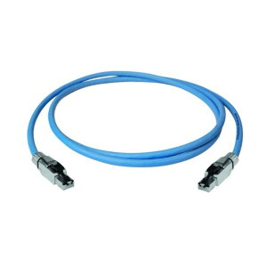 LAN�P�[�u�� L80405A0009�iSTX S/FTP patch cord RJ45/RJ45 Cat�D6A 10�D0m XFRNC blue�j �� 100017351