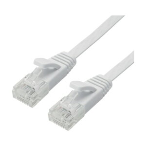 LAN�P�[�u�� UTP �J�e�S���[6A �t���b�g 5m �z���C�g �z���C�g LC50-038FW