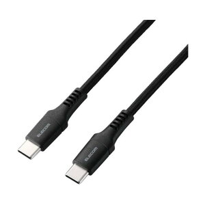 USB Type-C to USB Type-C�P�[�u�� ���ϋv �ő�240W 1�D0m �u���b�N �u���b�N MPA-CCPES10BK