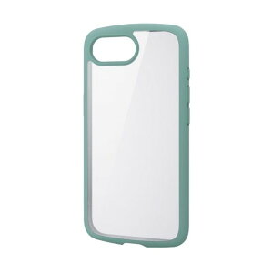 �^�t�X�������C�g�P�[�X iPhone 16e�p �t���[�� �w�ʃN���A �X�g���b�v�V�[�g�t �O���[�� �O���[�� PM-A25STSLFCGN