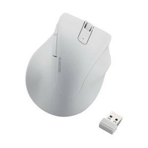 �}�E�X EX-G �E���p S�T�C�Y ����2.4GHz 5�{�^�� �R�� �É��݌v �z���C�g M-XGS30DBSKWH 1�_