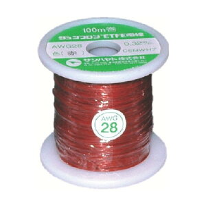 �T���n���g AWG28-100 �W�����t����ETFE�d�� ��60×60mm �� AWG28-100m-AKA 1��