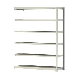 �{���g���X���ʃ��b�N 500kg/�i W1800×D700×H2400mm �V�n6�i �z���C�g�O���[ �z���C�g�O���[ 5S8670-6WR