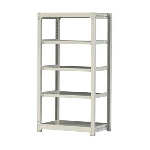 �{���g���X���ʃ��b�N 500kg/�i W900×D620×H1800mm �V�n5�i �z���C�g�O���[ �z���C�g�O���[ 5S6362-5W