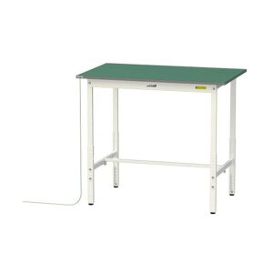 ���[�N�e�[�u��150�V���[�Y ���d���S���}�b�g�\��^�C�v ���������^�C�v W1200×D750×H900�`H1200mm �΃}�b�g/�V���L�[�z���C�g SUPEAH-1275-WW