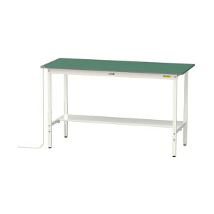 ���[�N�e�[�u��150�V���[�Y ���d���S���}�b�g�\��^�C�v ���������^�C�v ���ʒI�t W1800×D750×H900�`H1200mm �΃}�b�g/�V���L�[�z���C�g SUPEAH-1875T-WW