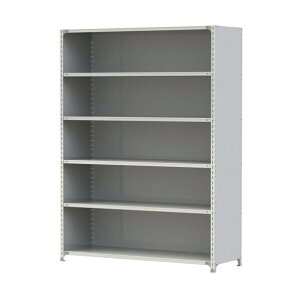 �{���g���y�ʃ��b�N 3���p�l���t 120kg/�i W1800×D600×H2400mm �V�n6�i �z���C�g�O���[ �z���C�g�O���[ 1.2S8660P-6W