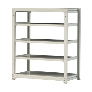�{���g���X���ʃ��b�N 500kg/�i W1200×D700×H1500mm �V�n5�i �z���C�g�O���[ �z���C�g�O���[ 5S5470-5W