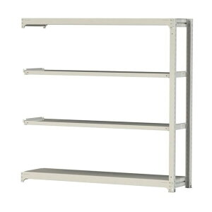 �{���g���X���ʃ��b�N 300kg/�i W1800×D480×H1800mm �V�n4�i �z���C�g�O���[ �z���C�g�O���[ 3S6648-4WR