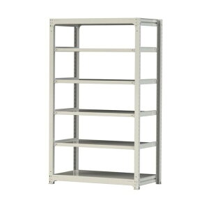 �{���g���X���ʃ��b�N 300kg/�i W1200×D700×H2100mm �V�n6�i �z���C�g�O���[ �z���C�g�O���[ 3S7470-6W