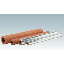 楽天市場】ロックウール保温筒(algc貼) 100a(内径114mm)*25mm厚*1mの通販