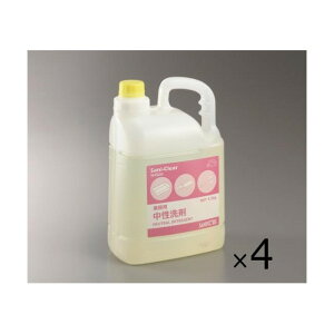 AY Ɩp Sani-Clear (TjNA) 600mL{g()t 4.5kg×4{ 3-5374-12 4{