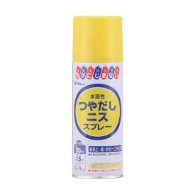 和信ペイント 水溶性つやだしニススプレー 300ml 32014 1個