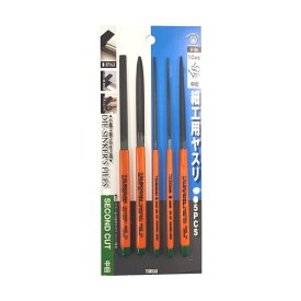 ツボサン ツボサン　細工用ヤスリ　10本型　5PCS　BP入り ST-06 1