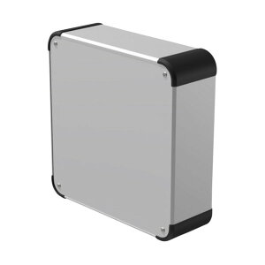 �A���~�R���g���[���{�b�N�X AUX�V���[�Y 99×360×430mm �J�o�[�E���F�V���o�[/�R�[�i�[�F�u���b�N AUX99-43-36RP-SB 1��