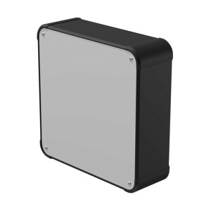 �A���~�R���g���[���{�b�N�X AUX�V���[�Y 115×160×160mm �J�o�[�F�V���o�[/���E�R�[�i�[�F�u���b�N AUX115-16-16AH-BX 1��