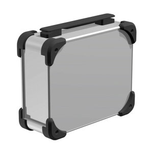 �R�[�i�[�K�[�h�t�L�������O�P�[�X AUGH�V���[�Y 127×258×258mm �V���o�[/�u���b�N/�u���b�N �V���o�[/�u���b�N/�u���b�N AUGH115-25-25-SBB 1��
