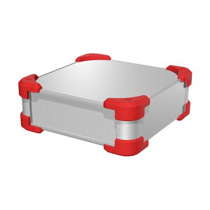 �R�[�i�[�K�[�h�t�A���~�P�[�X AUG�V���[�Y �V���o�[/���b�h 127×258×258mm �V���o�[/���b�h AUG115-25-25-SR 1��