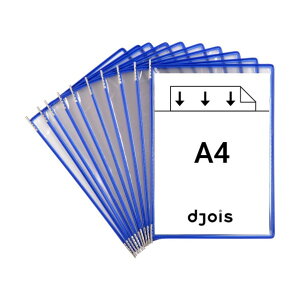 tarifold �f���t�@�C���X�^���h�p�|�P�b�g A4 �u���[ 114001 10��