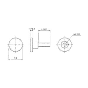 �g���X�R(TRUSCO) ���[���b�g�m�u �i�t �I�l�W�E�X�`�[���� �O�a16×�l�WM3 TKKBT-M3X10 1�_
