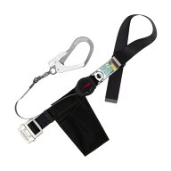 藤井電工 ワンハンドリトライト 黒 TB-ORL-593SV-BLK-M-BP 1本
