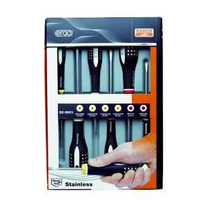 �o�[�R�iBAHCO) BAHCO �O���b�v�h���C�o�[ �G���S�X�e�����X�h���C�o�[ 6�{�Z�b�g 329 x 222 x 49 mm BE-9881I 6�{