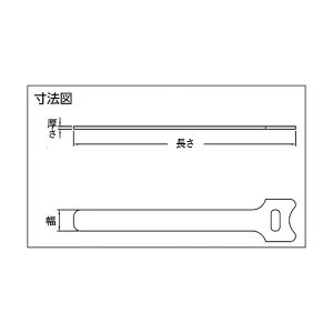 �g���X�R �}�W�b�N�P�[�u���^�C��12mmX����125mm�ԁi20�{���j 181 x 114 x 8 mm TRMGT-125R 20�{