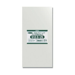 �V���W�} HEIKO OPP�� �N���X�^���p�b�N S12.5-25(�e�[�v�Ȃ�)100�� 0.03×125×250mm ���� 6738410 1�_