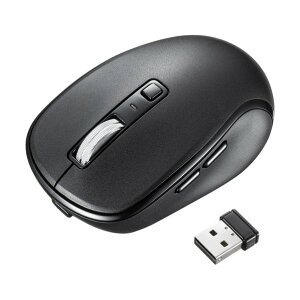 �É����C�����X�u���[LED�}�E�X�i�[�d���E5�{�^���j �u���b�N MA-WBS520BK 1��