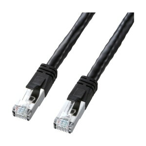 �T�����T�v���C SANWA�@CAT6�@LAN�P�[�u���@PoE�Ή��^�C�v�@�u���b�N�@10m 245 x 217 x 79 mm KB-T6POE-10BK 16�_