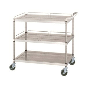 �X�e�����X���S���iSUS304�j�V�n3�i�^�C�v �p���`���O�I �K�[�h�t2�i�K�[�h��1�i ��100�E���^���� 900×600×800 PMN21-9060-U100