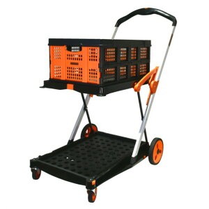 BLACK+DECKER 2i܂肽݃vbgtH[J[g W535×D112×H740mm ubN/IW BXWT-H204 1