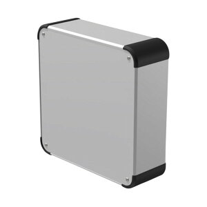 �A���~�R���g���[���{�b�N�X AUX�V���[�Y 149×360×500mm �J�o�[�E���F�V���o�[/�R�[�i�[�F�u���b�N AUX149-50-36RP-SB 1��