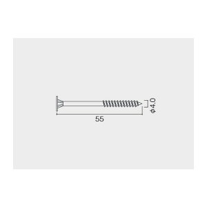 ソリド タイプMラップ 通気パネル工法用スレート固定ビス55 KLWB55 1箱