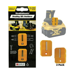 StealthMounts�i�X�e���X�}�E���g�j Stubby�r�b�g�z���_�[�f�E�H���g�p BH-DW-S-YLW-2 2��
