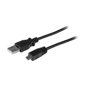Micro USB�P�[�u�� 91cm USB A �i�I�X�j - �}�C�N��B �i�I�X�j �u���b�N UUSBHAUB3