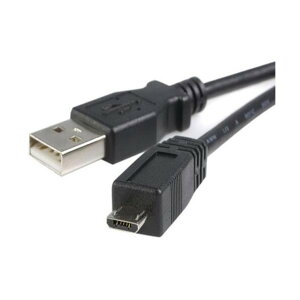 USB 2�D0 - Micro-USB�P�[�u��/3m/Type-A to �}�C�N��B/�f�[�^�]�� �X�}�[�g�t�H���Ή� �u���b�N UUSBHAUB3M